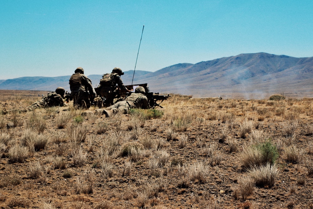 Washington Guard Scouts Hold Observation Post at Yakima Training Center