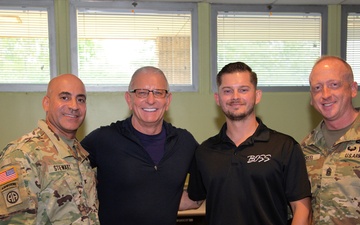 Putting People First: Chef Robert Irvine visits Fort Belvoir to champion Warfighter Wellness