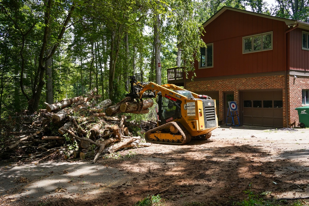 Personal Property Debris Removal continues in Buncombe County, North Carolina