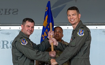 Command changes hands at 347th RQG