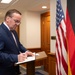 SD Hosts German Minister of Defense