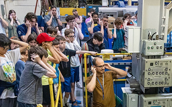 NUWC Division Newport employees, 250 children share in STEM demonstrations as part of Bring a Child to Work Day