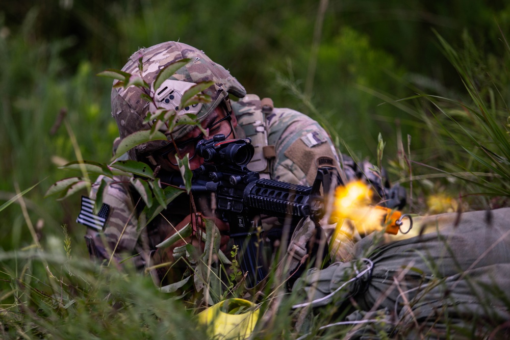 XVIII Airborne Corps Conducts Buddy Team Live Fire
