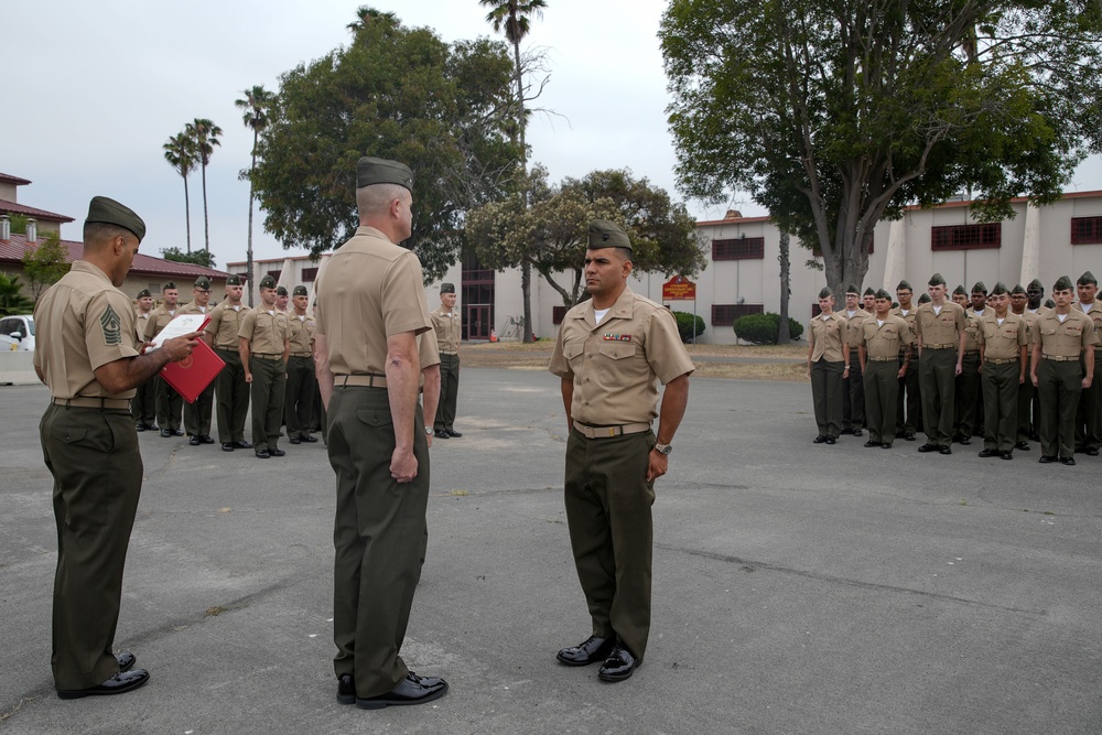 11th MEU Marines receive awards for their dedicated service
