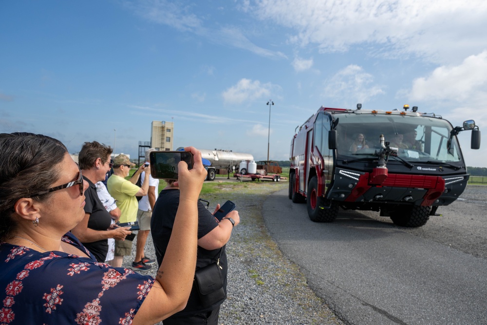 Behind the scenes: Honorary commanders tour the 436th MSG
