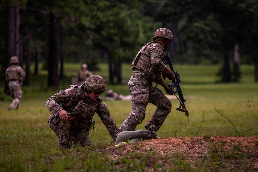 XVIII Airborne Corps Conducts Buddy Team Live Fire