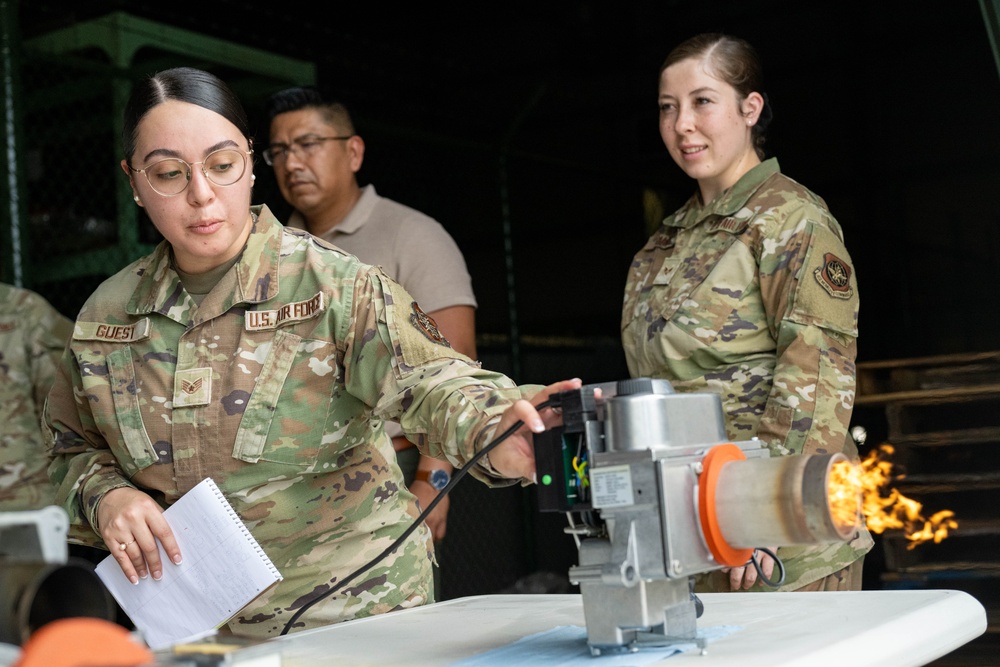 Behind the scenes: Honorary commanders tour the 436th MSG