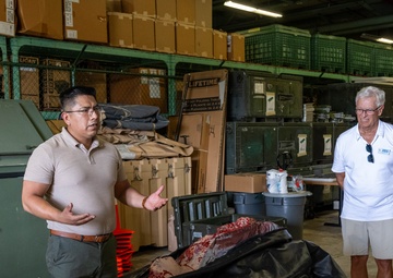 Behind the scenes: Honorary commanders tour the 436th MSG