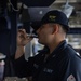 USS Gerald R. Ford (CVN 78) Sailor Stands Watch