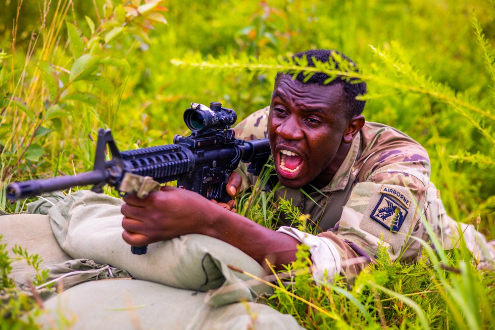 XVIII Airborne Corps Conducts Buddy Team Live Fire