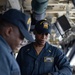 USS Gerald R. Ford (CVN 78) Sailors Stand Watch