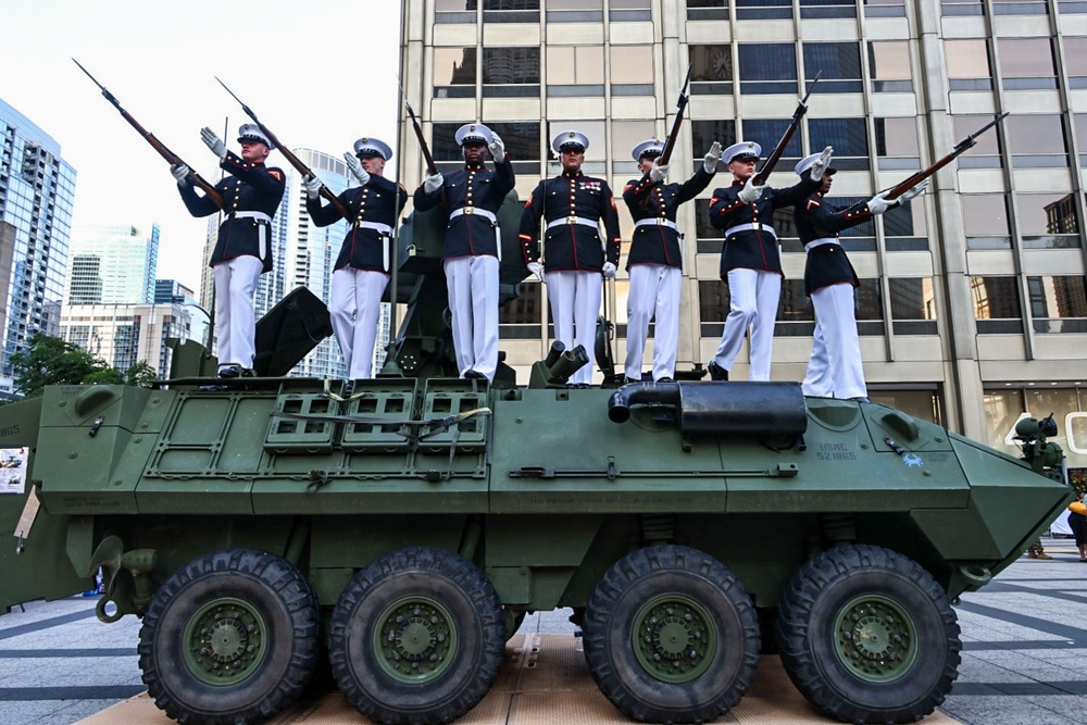 Marine Week Chicago, Silent Drill Platoon