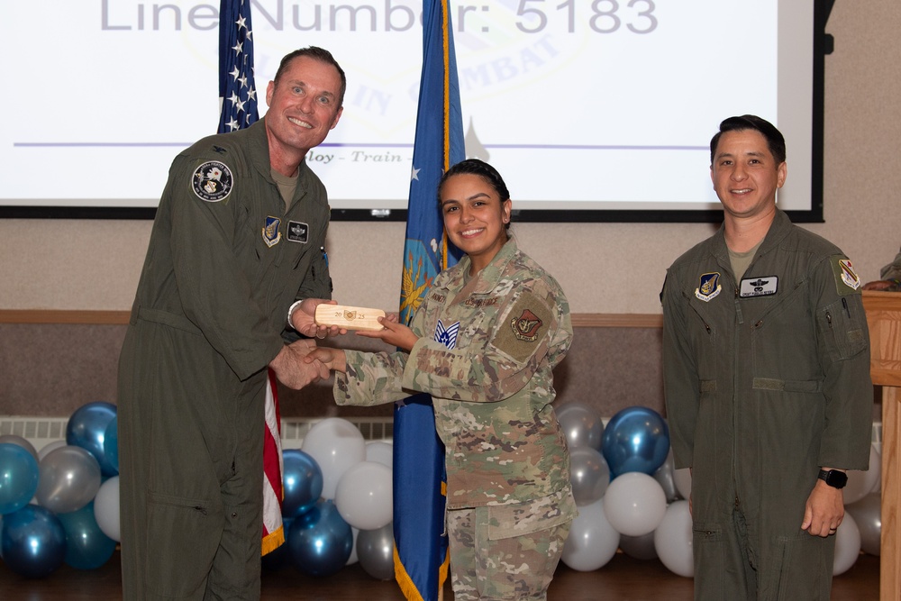 354th FW hosts the 2025 Tech. Sgt. Release ceremony