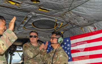 Oregon Guard Soldiers Take Flight During MEDEVAC Training