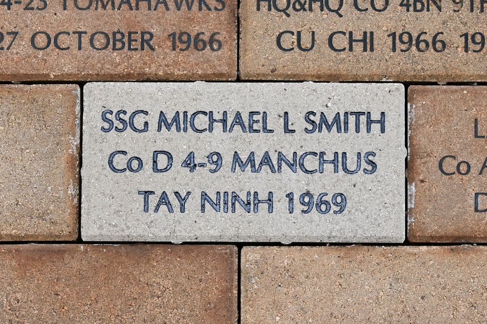 25th Infantry Division Honors Heroes With Brick Laying Ceremony