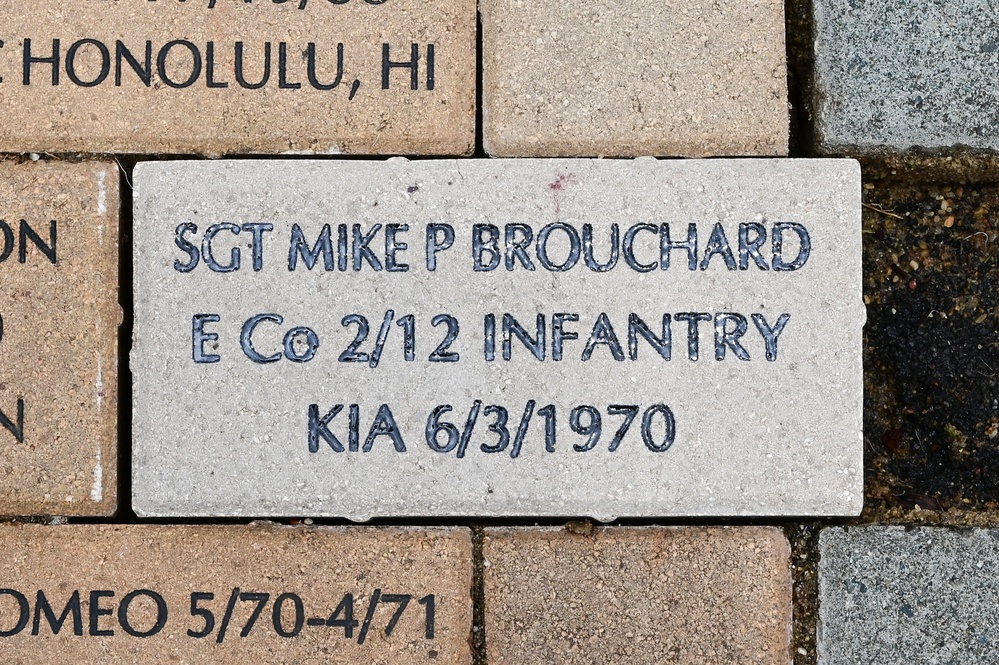25th Infantry Division Honors Heroes With Brick Laying Ceremony