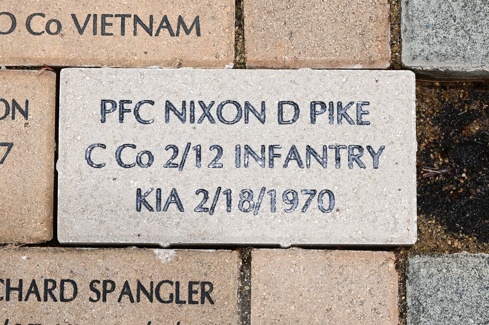 25th Infantry Division Honors Heroes With Brick Laying Ceremony