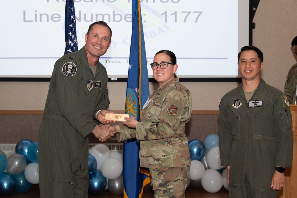 354th FW hosts the 2025 Tech. Sgt. Release ceremony