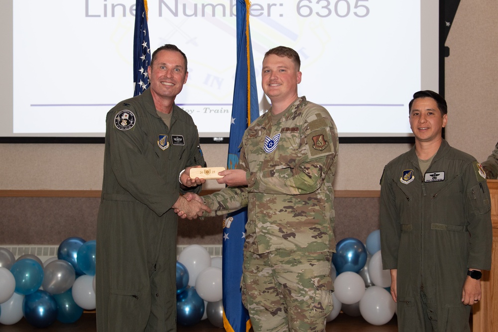 354th FW hosts the 2025 Tech. Sgt. Release ceremony