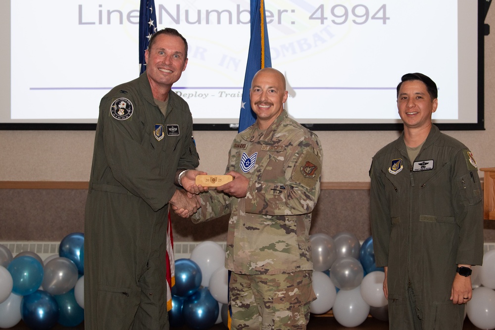 354th FW hosts the 2025 Tech. Sgt. Release ceremony