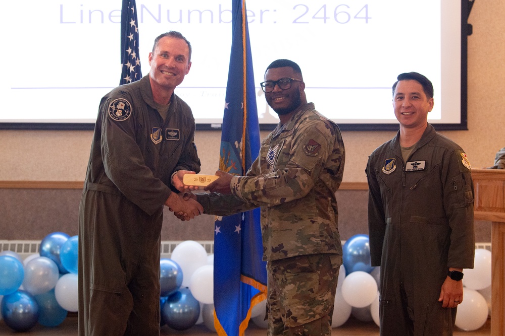 354th FW hosts the 2025 Tech. Sgt. Release ceremony