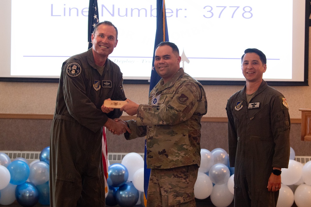 354th FW hosts the 2025 Tech. Sgt. Release ceremony