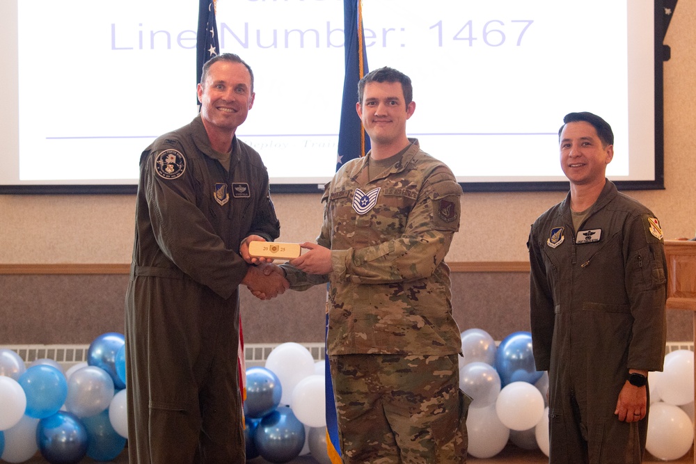 354th FW hosts the 2025 Tech. Sgt. Release ceremony
