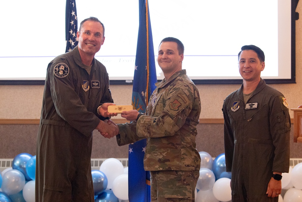 354th FW hosts the 2025 Tech. Sgt. Release ceremony