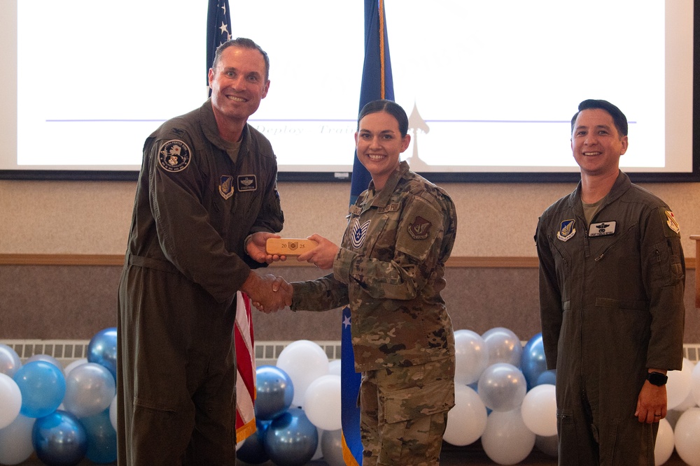 354th FW hosts the 2025 Tech. Sgt. Release ceremony