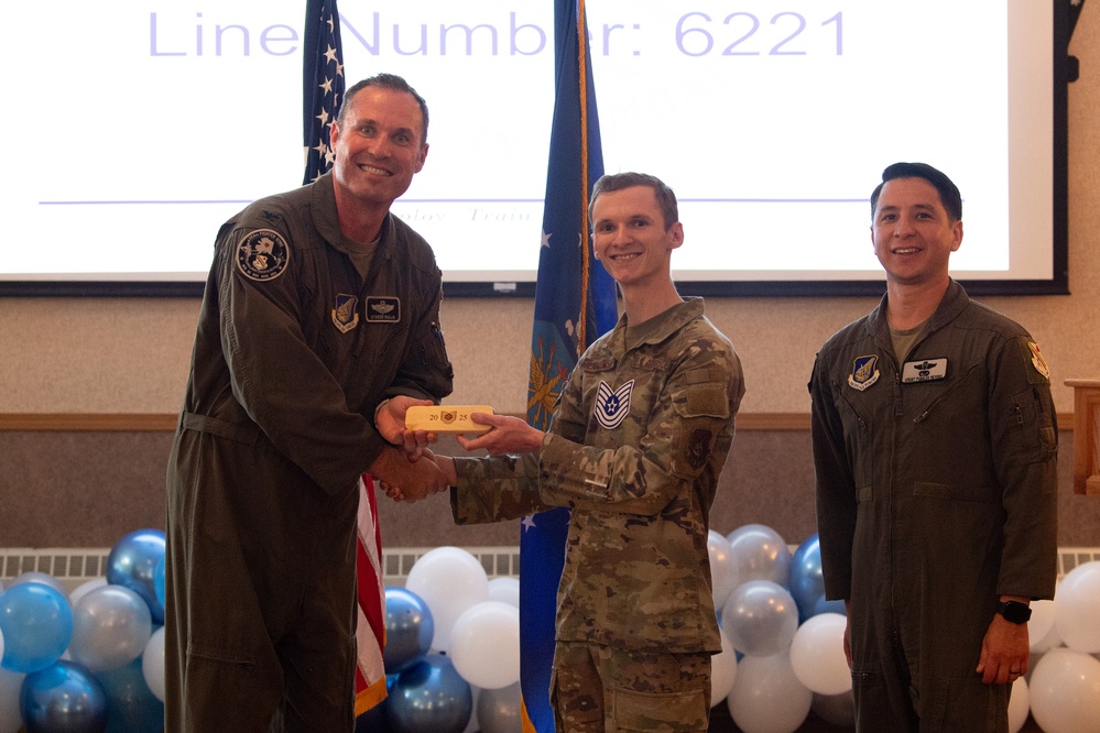354th FW hosts the 2025 Tech. Sgt. Release ceremony