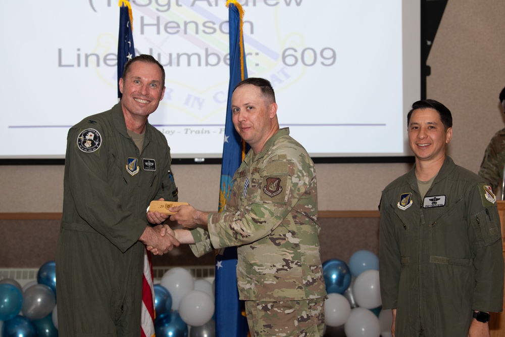 354th FW hosts the 2025 Tech. Sgt. Release ceremony