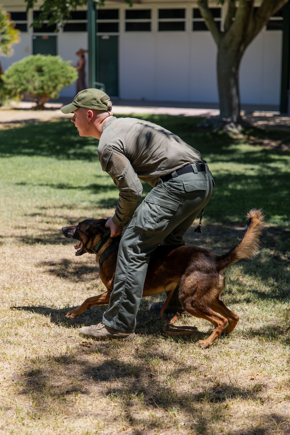 K9 Unit Demonstration for Palm Vista Elementary School Students