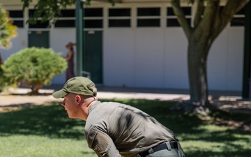 K9 Unit Demonstration for Palm Vista Elementary School Students