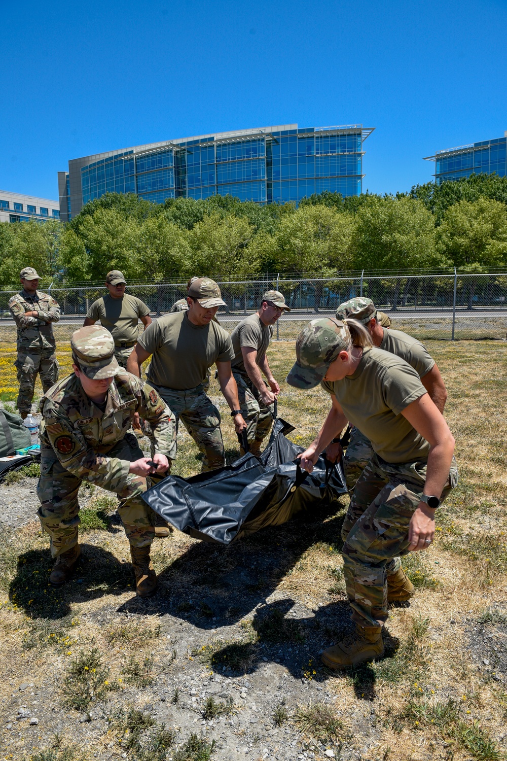 129th Force Support Squadron Trains for Dignified Recovery Operations