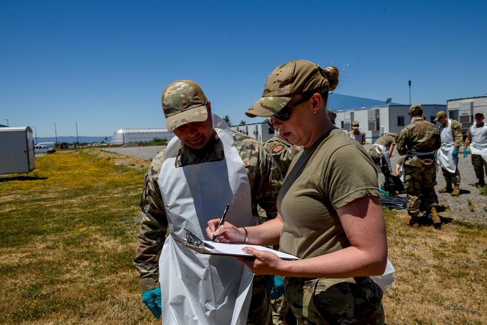 129th Force Support Squadron Trains for Dignified Recovery Operations