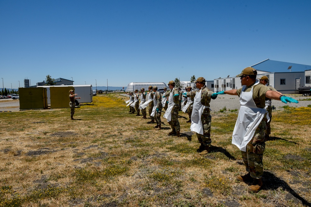 129th Force Support Squadron Trains for Dignified Recovery Operations