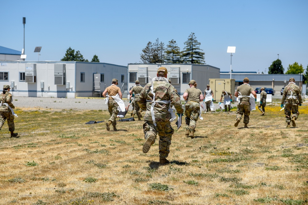 129th Force Support Squadron Trains for Dignified Recovery Operations
