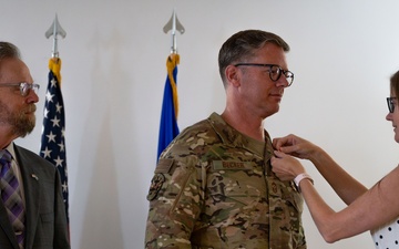 Chief Master Sgt. Michael Becker's retirement ceremony