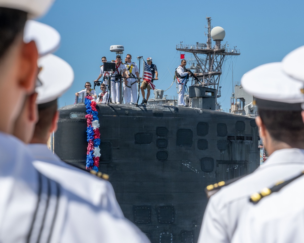 USS Toledo (SSN 769) Changes Homeport to Pearl Harbor