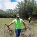 Joint Base Pearl Harbor-Hickam Salt Lake Walkway Cleanup and Genki Ball-Making
