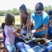 Joint Base Pearl Harbor-Hickam Salt Lake Walkway Cleanup and Genki Ball-Making