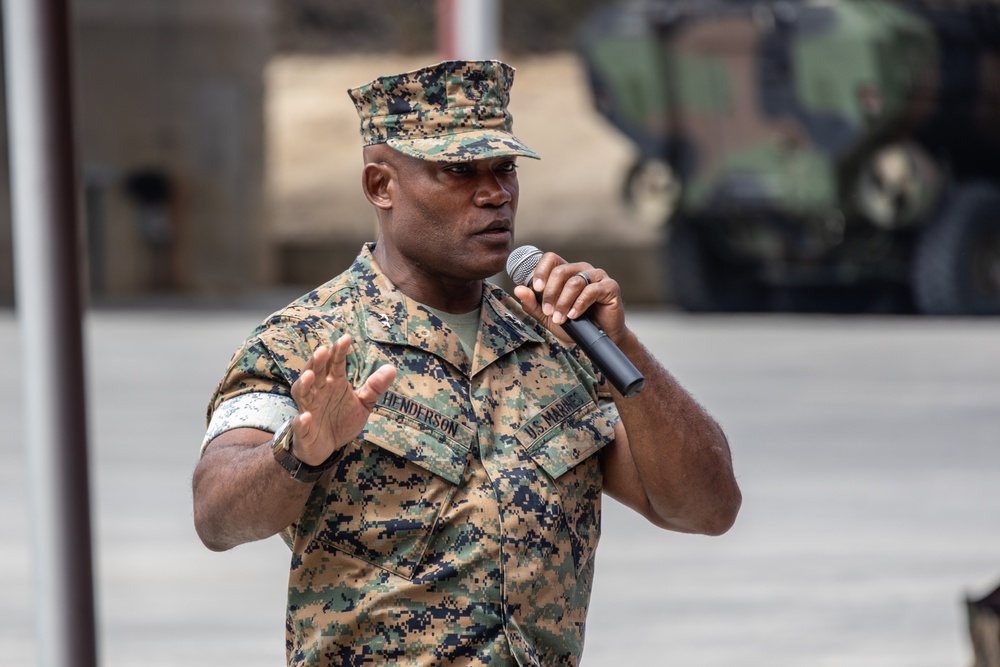 AAS Change of Command Ceremony