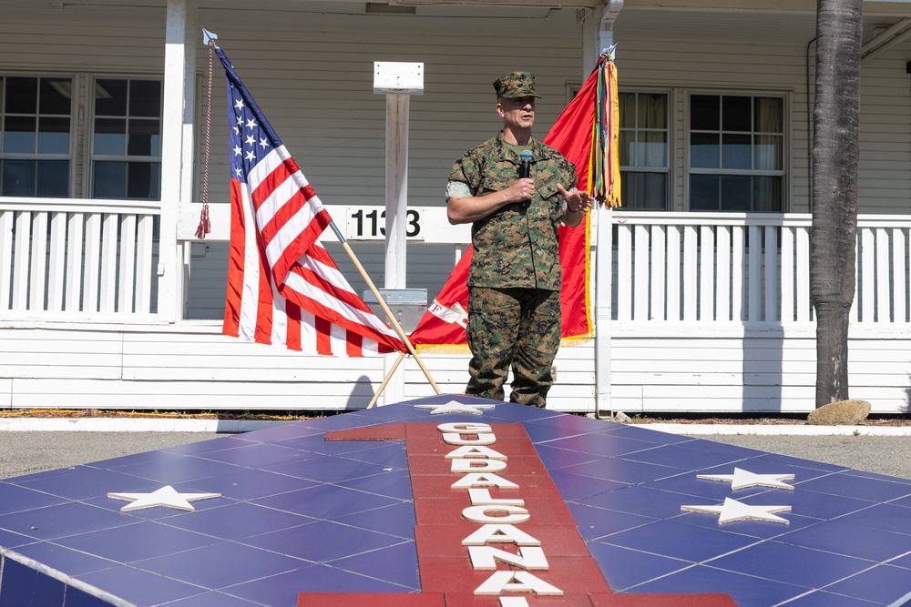 1st MARDIV ADC Col. Hoyle promotes to the rank of Brig. Gen.