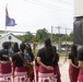 Camp Blaz Marines participate in a memorial service in Mangilao