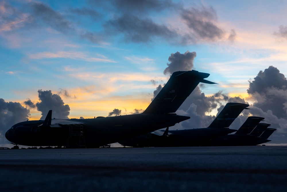 Golden hour airpower