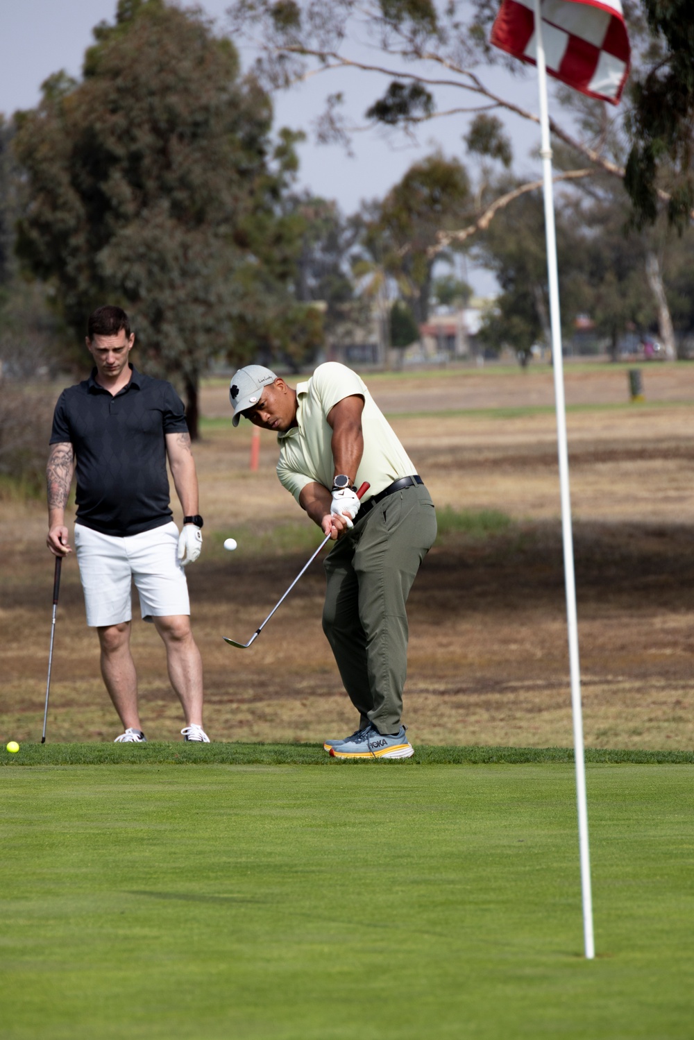 Marines compete in Golf Tournament Fundraiser