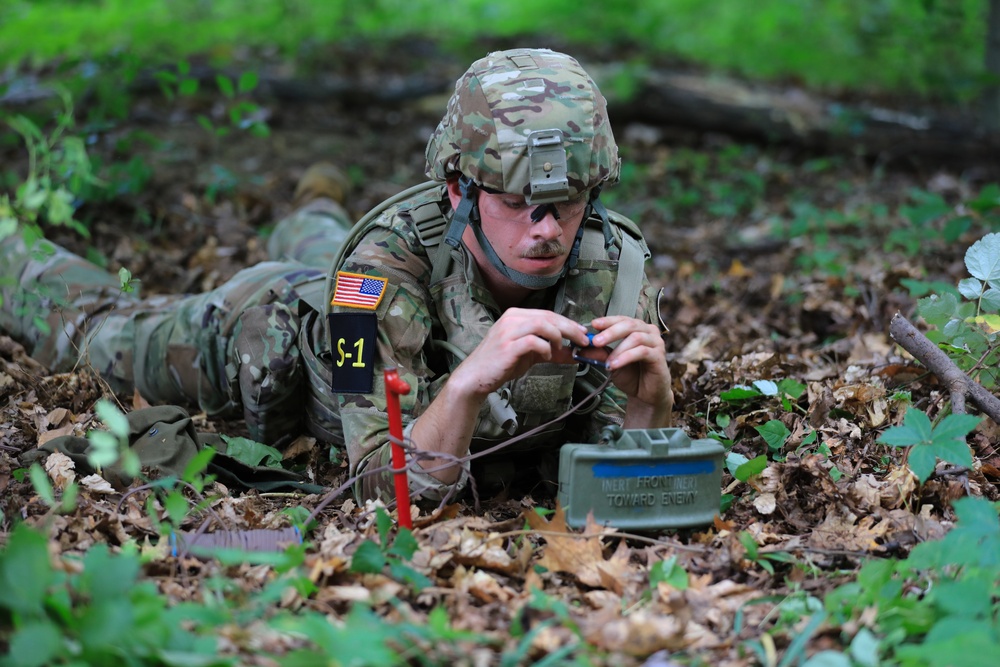 Spc. Adam Andrews participates in Army Warrior Tasks - 2025 National Best Warrior
