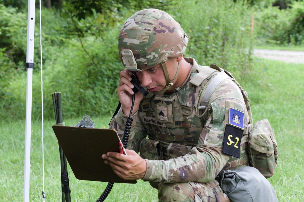 Spc. Robert F. Ruiz-Rhoades participates in Army Warrior Tasks - 2025 National Best Warrior