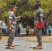 Sergeant Major Bryan Johnson promotion ceremony