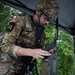 U.S. Army Spc. Adam Andrews assembles a radio during Best Warriror 2025